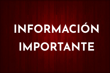 Información Importante